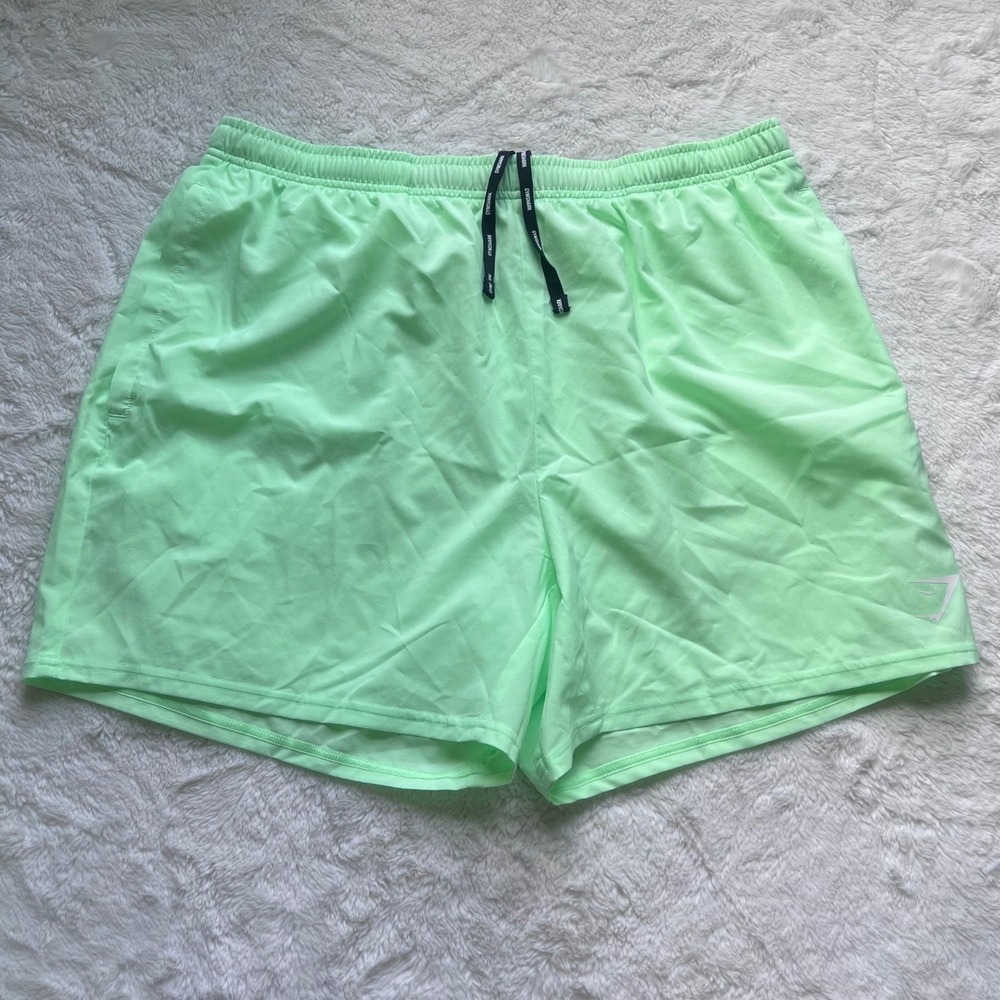 Gymshark Arrival Shorts Mens Size XXL Mint Green Athletic Training Pockets A2A1M